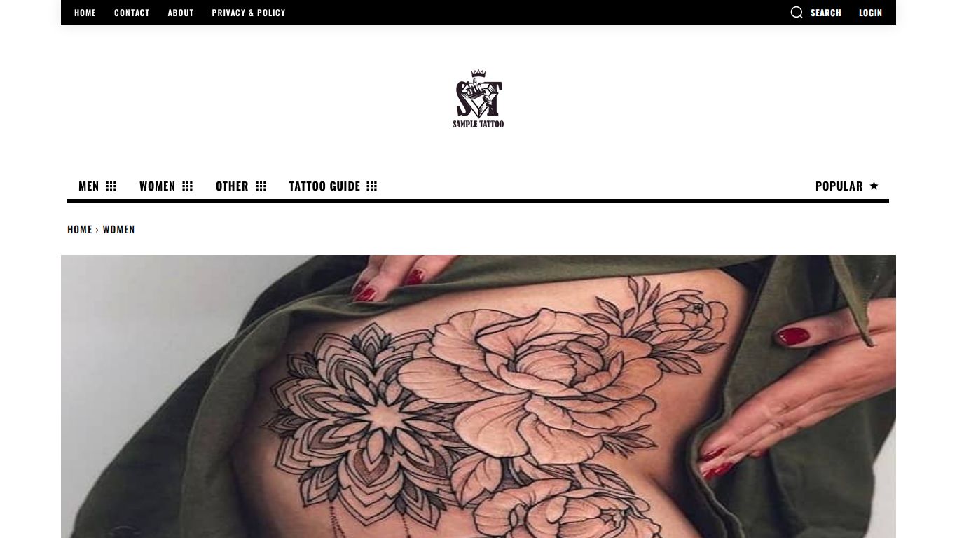 +13 creative hip tattoo ideas for women With tattoo shape