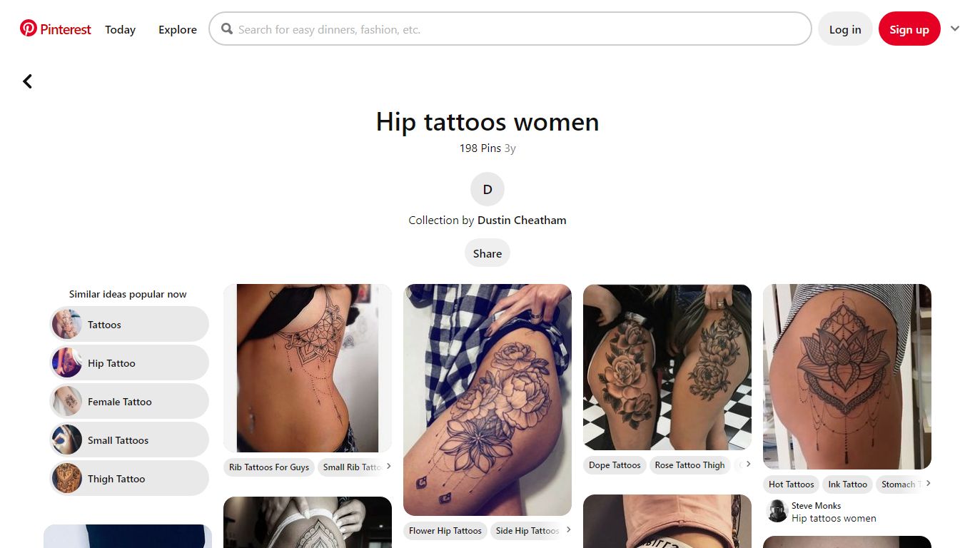 190 Best Hip tattoos women ideas - Pinterest