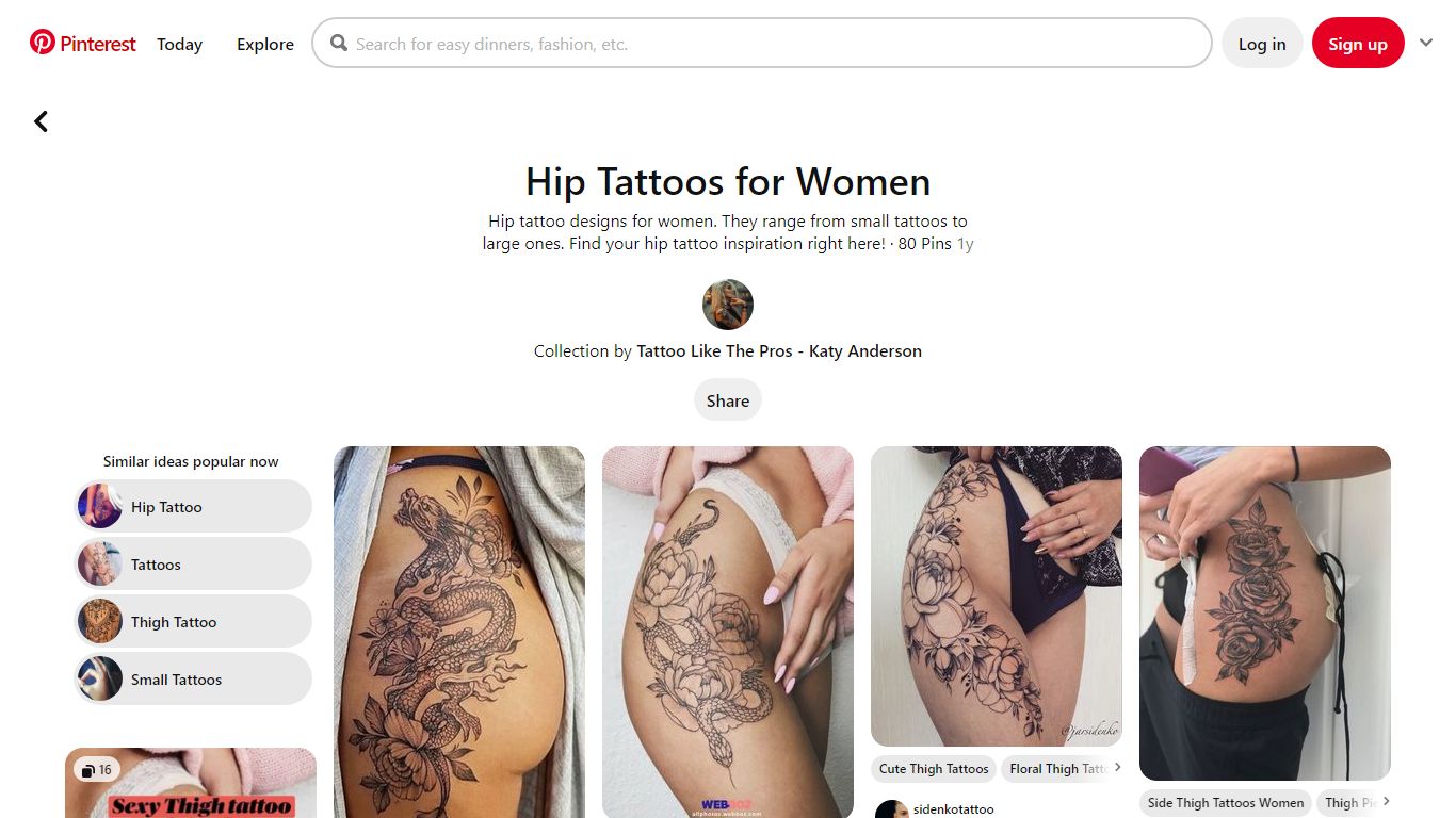 80 Best Hip Tattoos for Women ideas - Pinterest
