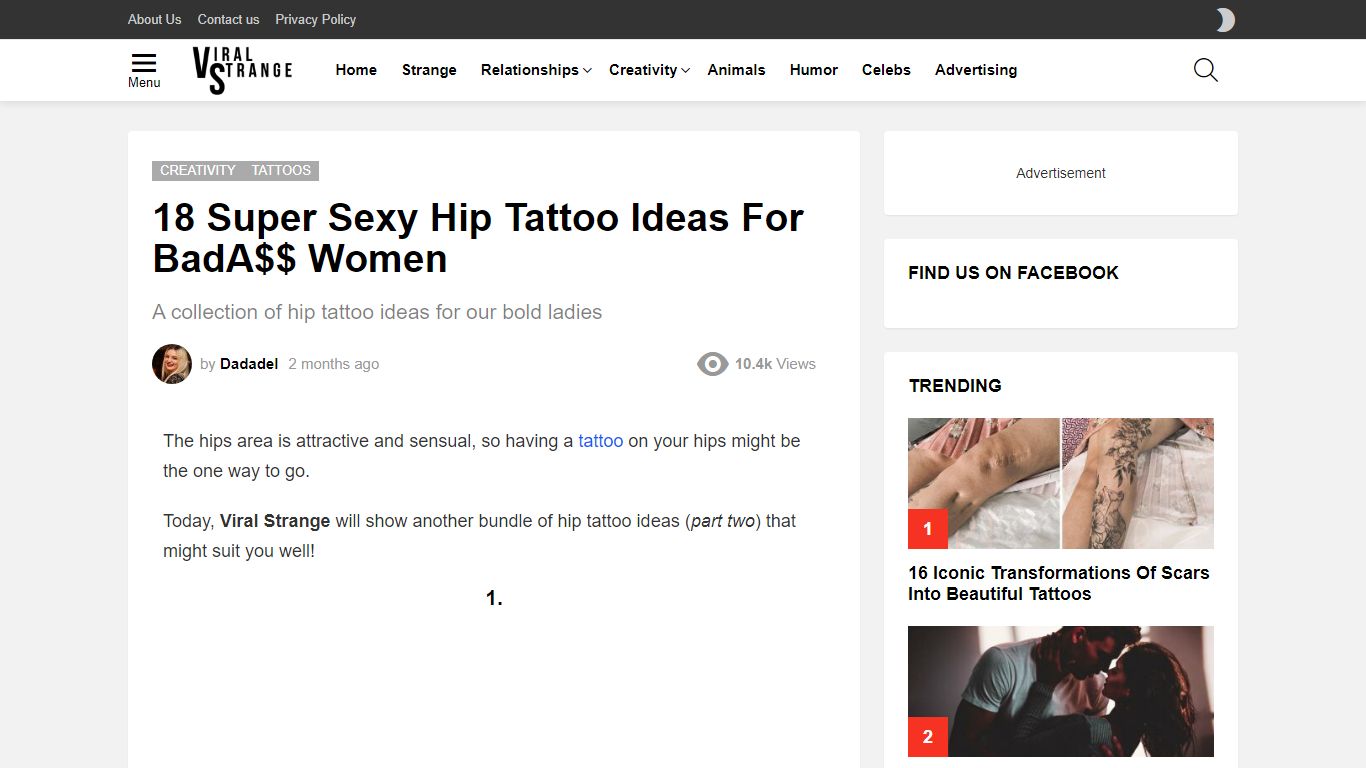18 Super Sexy Hip Tattoo Ideas For BadA$$ Women - Viral Strange